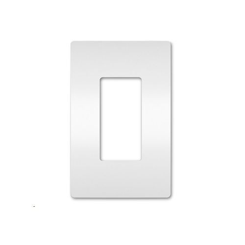 Pass & Seymour® Radiant® RWP26W Screwless Wallplate, 1 Gangs, 3.15 in W x 0.065 in D x 4.94 in H, Polycarbonate, White