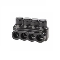NSI Polaris™ IPL1/0-4 Single Sided Entry Insulated Multi-Tap Connector, 14 to 1/0 AWG Aluminum/Copper Conductor, Plastisol