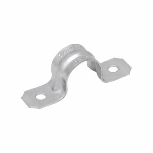 133Madison Electric 132 2-Hole Snap-On Conduit Strap, 3-1/2 in Conduit, Steel