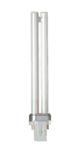 Philips 146845 Dimmable Short Compact Fluorescent Lamp, 13 W, 2G11/GX23 CFL Lamp, PLS Shape, 825 Lumens