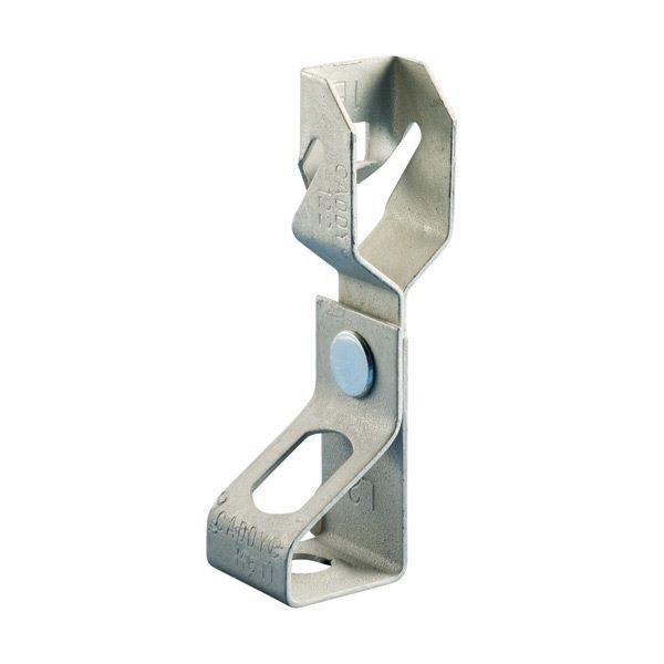 1224TInVent CADDY 1224TI Purlin Clip, 1/4 in Hole, 1/16 to 1/4 in THK Flange, 100 lb Load, Steel, Caddy Armour