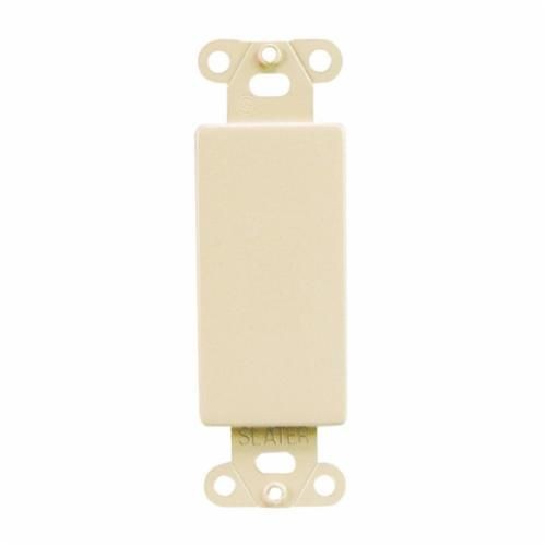326IPass & Seymour® 326-I Wallplate Mounting Strap, For Use With Blank Insert, Steel, Ivory