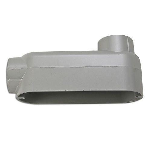 Appleton® UNILETS™ LB200-A Type LB Conduit Outlet Body, 2 in Hub, 85, 70 cu-in, Pressure Cast Aluminum, Epoxy Powder Coated
