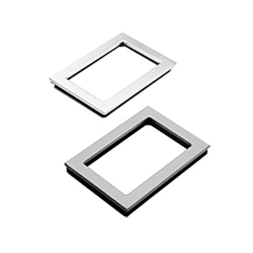 APWK53NFnVent HOFFMAN APWK1711NF A80SW/A80W Non-Metallic Window Kit, 17 in H x 11 in W, 18.69 in H x 12.69 in W Cut Out, 19.5 in H x 13.5 in W x 0.31 in D, Steel, Medium Gray, Painted