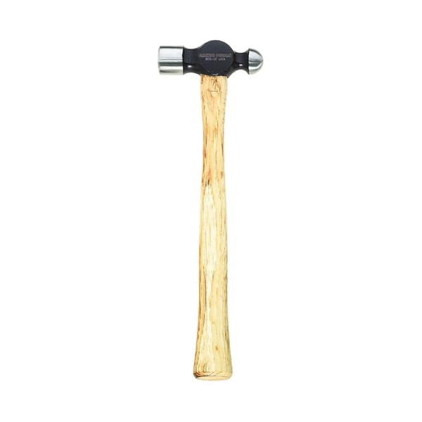 803-16Klein® 803-16 Hammer, 13-1/2 in OAL, 16 oz High Carbon Steel Head, Straight Grain Hickory Handle