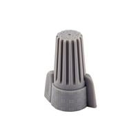 NSI Easy-Twist™ WWC-G-B 1-Conductor Winged Twist-On Wire Connector, Winged/Twist-On Shell, Square Wire Spring, 18 to 8 AWG Copper Wire, Thermoplastic