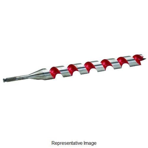 Milwaukee® 48-13-5810 Heavy Duty Solid Center Ship Auger Bit, 13/16 in Dia, 18 in OAL, 15 in L, 7/16 in Shank