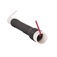 054007-421783M™ 7650-S Cold Shrink QT-III Termination Kit, 1, Silicone Rubber, Black