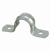 359Arlington 358 2-Hole Click-On Conduit Strap, 3-1/2 in Conduit, Steel