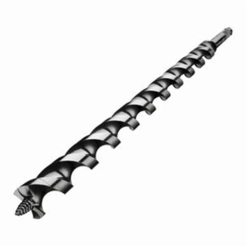 35-827IDEAL® NAILBITER™ 35-823 Long Premium Power Ship Auger Bit, 3/4 in Dia, 17 in OAL, 12 in L Dual Helix Flute, 7/16 in Shank