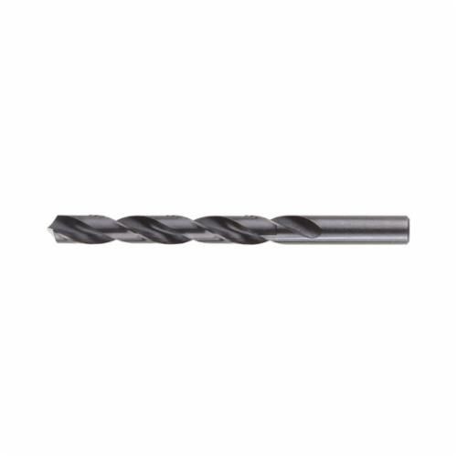 53127Klein® 53121 Standard Jobber Length Drill Bit, 25/64 in Drill - Fraction, 0.3906 in Drill - Decimal Inch, 118 deg Point, High Speed Steel, Black Oxide