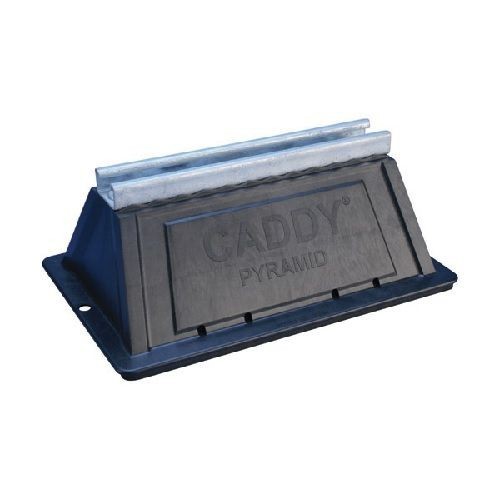 nVent CADDY PYRAMID PSF10C ST Fixed Strut Support, 10 in L x 8 in W, For Use With PYRAMID Rooftop Systems, Polyethylene/Polypropylene/Steel
