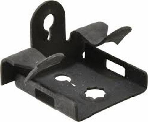 B-Line BU-2-4-S 1-Piece Universal Beam Fastener, 1/8 to 1/4 in THK, 100 lb Load, Steel, Zinc Phosphate
