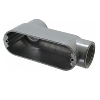 Red Dot® ALB-5 Type LB Conduit Body, 1-1/2 in Hub, 32 cu-in Capacity, Die Cast Aluminum