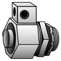 Data-Spec SheetO-Z/Gedney Ground-Tite® 4Q-200LT Concretetight Liquid Tight Oiltight Positive Grounding Raintight Conduit Connector With Lug and Insulated Throat, 2 in Trade, 6 to 1/0 AWG Cable Openings, Straight, Malleable Iron, Zinc Electroplated