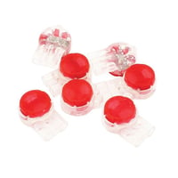 86-930IDEAL® 86-930 UR2 Series 3-Port Butt Splice Jellybean Connector, 26 to 19 AWG Conductor, Red