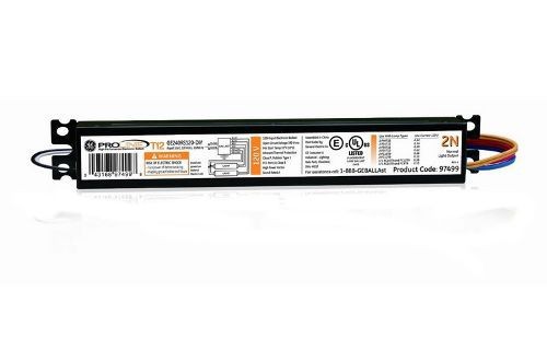 GE Current ProLine™ GE Current240RS120 Electronic Ballast, Linear Fluorescent Lamp, 40 W Lamp, 120 VAC, Programmed/Rapid