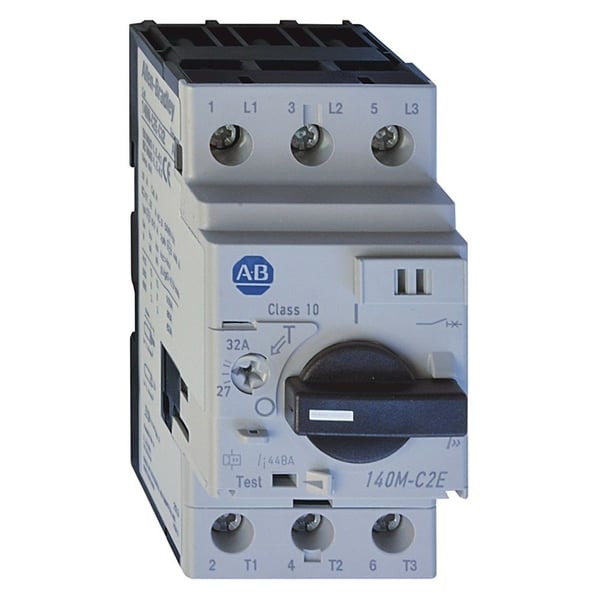 140M-C2E-C25-KNAllen-Bradley 140M-C2E-C25-KN MPCB, Standard Magnetic Trip (Fixed at 13 x le), 18 - 25 A, Std. Performance, Frame Size C