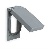 FCL-GFKillark® FCL-GF FZ/FCL-GF/FST Device Box Cover With Gasket and Screws, 4.483 in L x 2.817 in W, Cast Aluminum