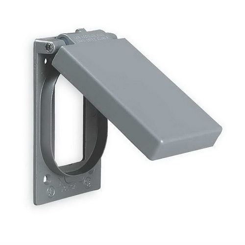 FCL-GFKillark® FCL-GF FZ/FCL-GF/FST Device Box Cover With Gasket and Screws, 4.483 in L x 2.817 in W, Cast Aluminum