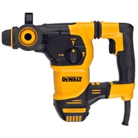 D25333KDeWALT® D25333K Corded Rotary Hammer Kit, 1-1/8 in SDS Plus® Chuck, 0 to 5200 bpm, 0 to 1150 rpm No-Load, 2-1/2 in Max Core Bit Compatibility, 1-1/8 in Max Solid Bit Capacity, 13.97 in OAL