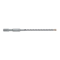 DeWALT® DW5717 2-Cutter Hammer Drill Bit, 3/4 in Drill Bit x 27 in L, 22 in Cutting, 3/4 in Spline Shank, Carbide Cutting Edge, Steel