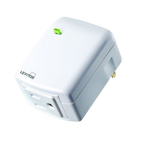 Leviton® Decora Smart™ DZPA1-2BW Plug-in Outlet, White
