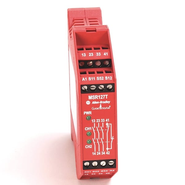 440R-N23132SAllen-Bradley 440R-N23132S 440R Single Function Safety Relays, 1 N.C., 3 N.O., 24V DC, Removable, Automatic/Manual Reset