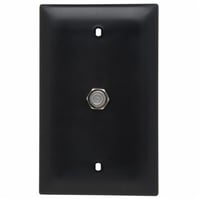TPCATV-BKOn-Q® TPCATV-BK 1-Gang Communication Device With Wallplate, Wall Mount