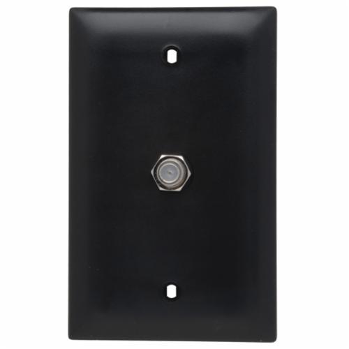 TPCATV-BKOn-Q® TPCATV-BK 1-Gang Communication Device With Wallplate, Wall Mount