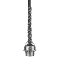 Wiring Device-Kellems 73031201 Dust-Tight Strain Relief Grip, 1/2 in Trade, 0.32 to 0.43 in Cable Openings, Aluminum