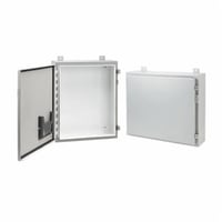 A363010LPnVent HOFFMAN A242010LP Medium Single Door Wall Mount Enclosure, 24 in L x 20 in W x 10 in D, NEMA 12/IP65, Steel
