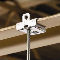 M24nVent ERICO M24 Hammer-on-Flange Clip, 1/8 to 1/4 in THK, 100 lb Load, Steel, Caddy&reg; Armor