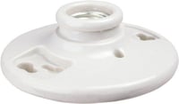 EATON Wiring Devices Arrow Hart™ 604-SP-L Ceiling Receptacle Lampholder With Keyless Switch, 660 W Lamp, 250 VAC, Medium
