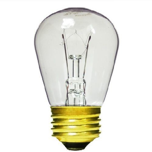 Sylvania 11S14-130V/17450 Incandescent Lamp, 11 W, Medium Incandescent Lamp, S14 Shape, 70 Lumens Lumens