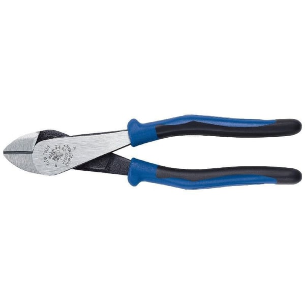 Klein® Journeyman™ J2000-28 2000™ Heavy Duty Hot-Riveted Cutting Plier, 0.813 in L x 1.188 in W x 0.813 in THK Tool Steel Short Jaw, 8-1/8 in OAL, Diagonal/High Leverage/Standard Cut