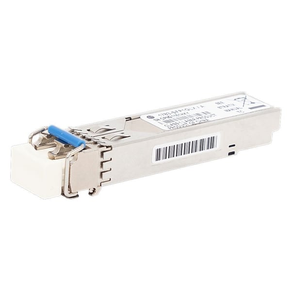 Allen-Bradley 1783-SFP1GLX SFP fiber transceiver, 1000LX, 1000 M, Single Mode, LC Connector