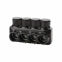 IPLD750-4NSI Polaris™ IPLD750-4 IPLD Double Sided Entry Insulated Multi-Tap Connector, 250 to 750 kcmil Aluminum/Copper Conductor, Plastisol