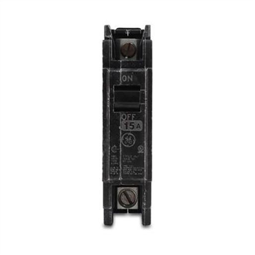 General Electric Q-Line THQC1120WL Type THQC Molded Case Circuit Breaker, 120/240 VAC, 20 A, 10 kA, 1 Pole, Long Time/Instantaneous Trip