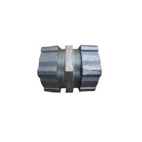 O-Z/Gedney 30-250 Type 30 Set Screw Coupling, 2-1/2 in, For Use With Threadless Rigid/IMC Conduit, Malleable Iron, Zinc Plated