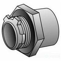 CHM-400O-Z/Gedney CHM-125 Raintight Conduit Hub, 1-1/4 in, For Use With IMC/Rigid Conduit, Malleable Iron, Zinc Electroplated