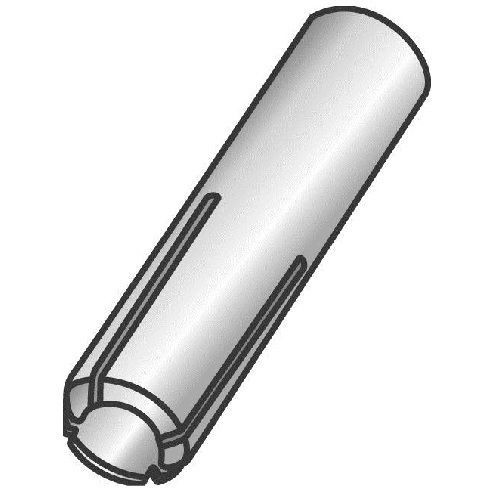 Minerallac® Cully™ 60406 2-Piece Drop-In Anchor, Steel, 1/2 in Drill, 1-5/8 in D Min Embedment