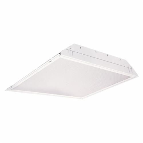 2GT8 4 17 A12 MVOLT 1/4 GEB10ISLithonia Lighting® 2GT8 2 17 A12 MVOLT GEB10IS General Purpose Indoor Troffer, (2) T8 Fluorescent Lamp, 120 to 277 VAC, Steel Housing
