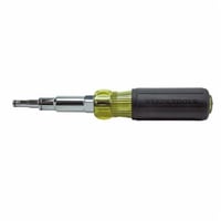 32800Klein® 32800 6-in-1 Heavy Duty Multi-Nutdriver, Round Shank, Black