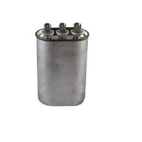 25DVRotom, Capacitor, Motor Run, 25 ╡F, Oval, 370/440 Volts, Tab, Metal, 50/60 Hz, 3.15 Inch, 2.75 Inch