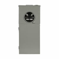CMB2424B200BTSEATON CMB2424B200BTS Type CH 24-Circuit 24-Space 3-Wire All-In-One Combination Service Entrance Non-EUSERC Meter Breaker With MBDF1AM Mechanical Interlock Deadfront Cover, 120/240 VAC, 200 A, 1 ph Phase, NEMA 3R Enclosure