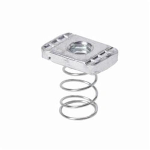 N624ZNB-Line N624ZN Channel Nut With Spring, For Use With B62 and B72 Series Mini Channel, 0.15 in THK, 1/4-20 Thread, Steel