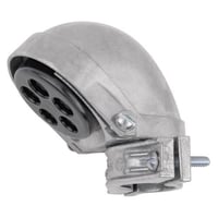 1201Bridgeport® 1201 Threaded Service Entrance Cap, 1/2 in, (4) 5/16 in Hole, For Use With IMC/Rigid Conduit, Aluminum