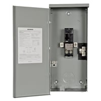 W0202MB1200CUSiemens W0202MB1200CU Single Phase Main Breaker Load Center, 120/240 VAC, 200 A, 2 Poles, 22 kA Interrupt