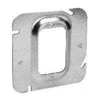 Crouse-Hinds Thepitt® TP578 1-Device Box Cover, 4-11/16 in L x 4-11/16 in W, Raised Surface Cover, Steel